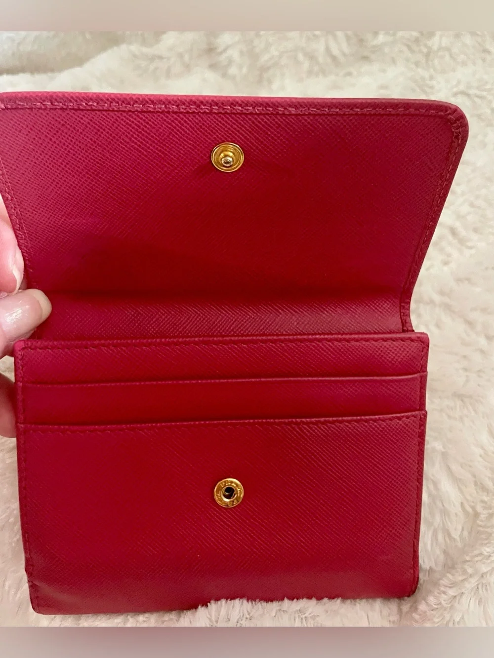 PRADA Saffiano Leather Wallet